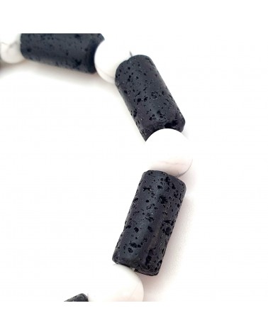 Bracelet lave volcan Sicile bijoux fantaisies made in Italie