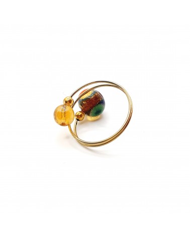 Bague Sublime en verre de Murano made in Italie Bijoux Murano