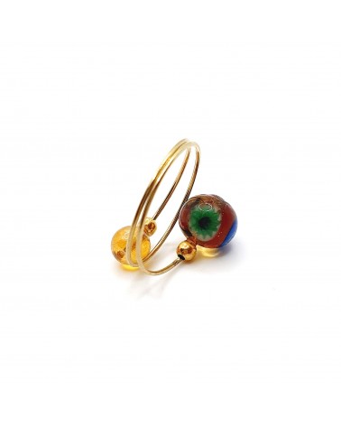 Bague Sublime en verre de Murano made in Italie Bijoux Murano
