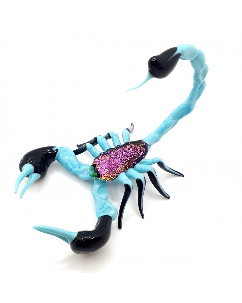 Scorpion en verre de Murano made in Italie animal