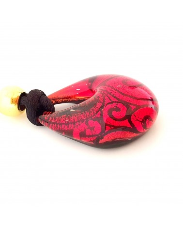 Pendentif Persia en verre de Murano bijoux fantaisie made in Italie