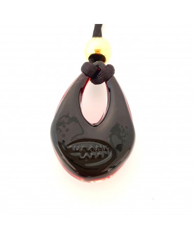 Pendentif Persia en verre de Murano bijoux fantaisie made in Italie