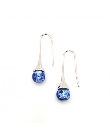 Boucles d'oreilles Campanella bleu bijoux fantaisies