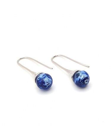 Boucles d'oreilles Campanella bleu bijoux fantaisies