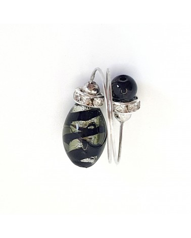 Grande bague Sublime en verre de Murano made in Italie