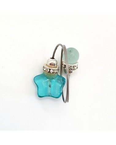 Grande bague Sublime en verre de Murano made in Italie
