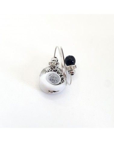 Grande bague Sublime en verre de Murano made in Italie
