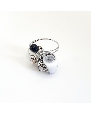 Grande bague Sublime en verre de Murano made in Italie