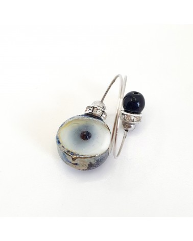 Grande bague Sublime en verre de Murano made in Italie