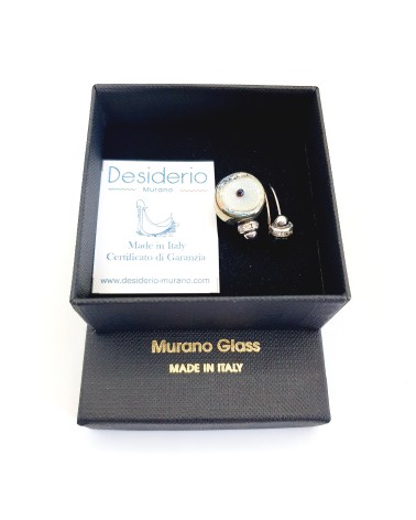 Grande bague Sublime en verre de Murano made in Italie