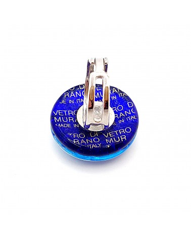 Bague ronde verre Murano bijoux fantaisies made in Italie