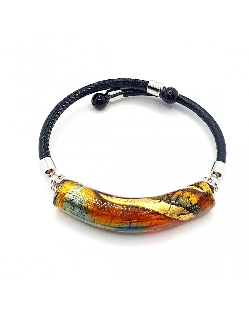 Bracelet Sfumato en verre de Murano made in Italie
