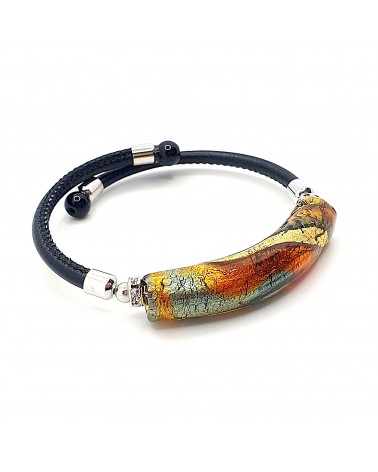 Bracelet Sfumato en verre de Murano made in Italie