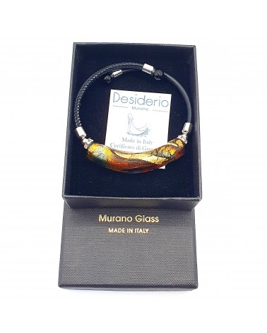 Bracelet Sfumato en verre de Murano made in Italie