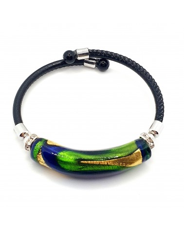 Bracelet Sfumato en verre de Murano made in Italie