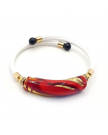 Bracelet Sfumato en verre de Murano made in Italie