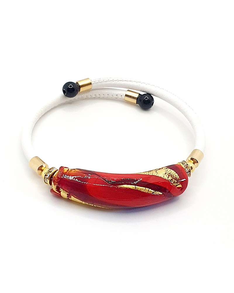 Bracelet Sfumato en verre de Murano made in Italie