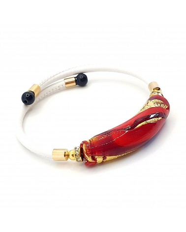 Bracelet Sfumato en verre de Murano made in Italie