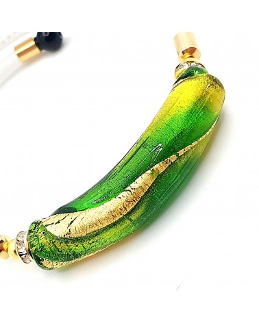 Bracelet Sfumato en verre de Murano made in Italie