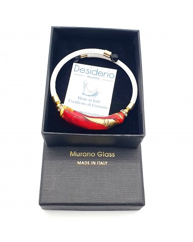 Bracelet Sfumato en verre de Murano made in Italie
