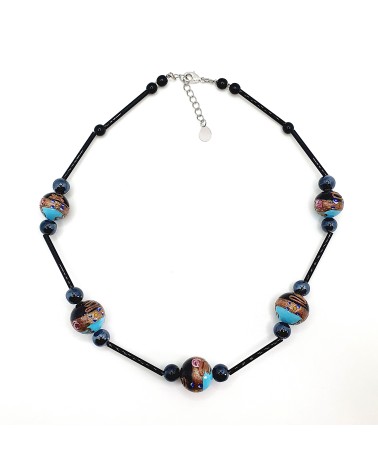 Collier Fiori en verre de Murano made in Italie