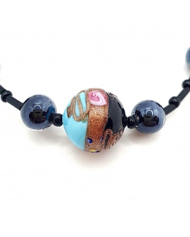 Bracelet Fiori en verre de Murano made in Italie