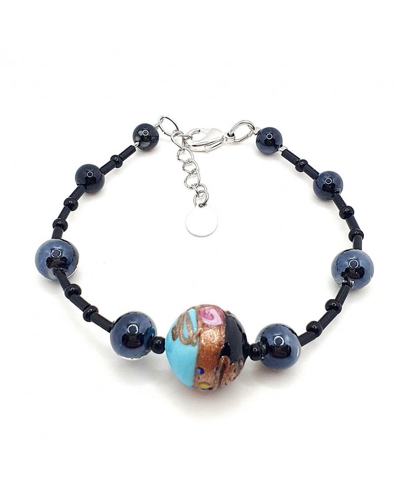 Bracelet Fiori en verre de Murano made in Italie