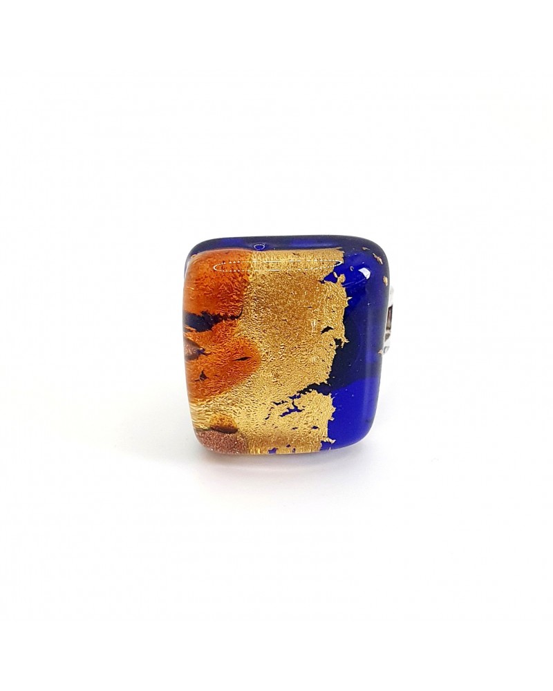 Bague atipico en verre de Murano bijoux fantaisies artisans italiens