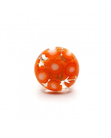 Bague ronde en verre de Murano bijoux made in Italie Bijoux Murano