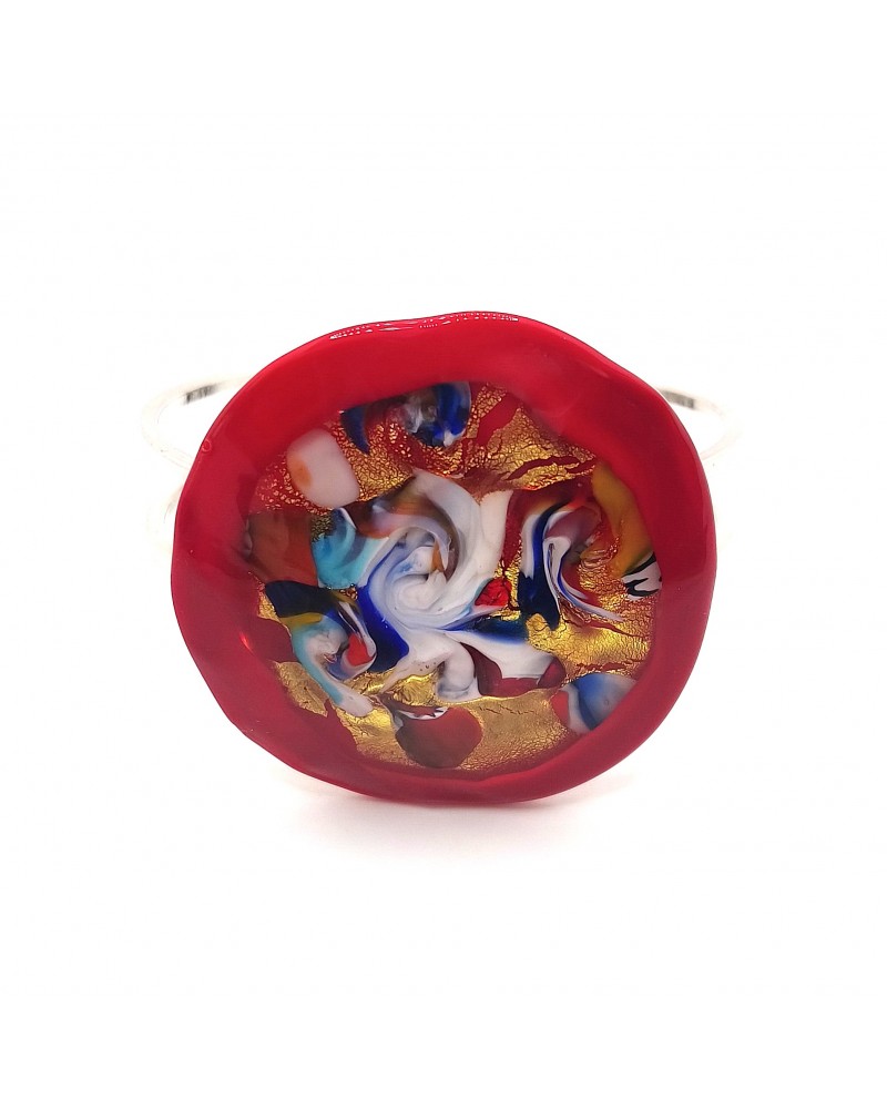 Bracelet en verre de Murano multicolore bijoux fantaisies