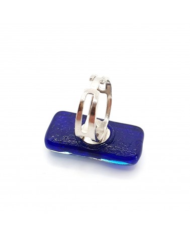 Bague atipico en verre de Murano bijoux fantaisies artisans italiens
