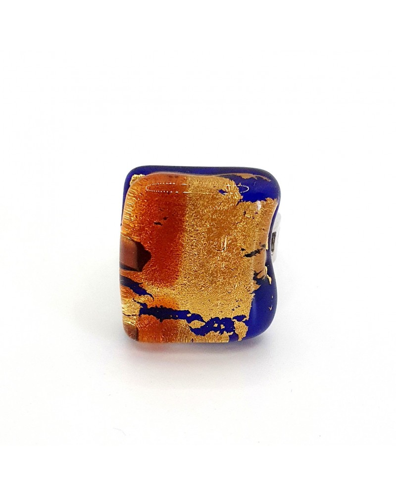 Bague atipico en verre de Murano bijoux fantaisies artisans italiens