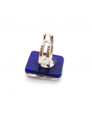 Bague atipico en verre de Murano et murrine bijoux fantaisies artisans italiens