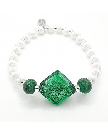Bracelet young en verre de Murano made in Italie
