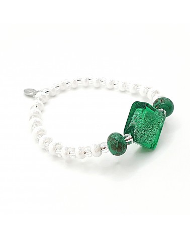 Bracelet young en verre de Murano made in Italie