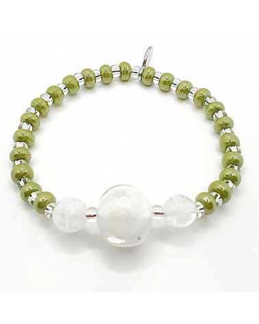Bracelet young en verre de Murano made in Italie