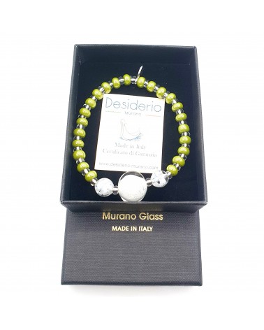 Bracelet young en verre de Murano made in Italie