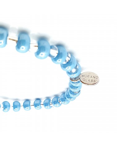 Bracelet young en verre de Murano made in Italie