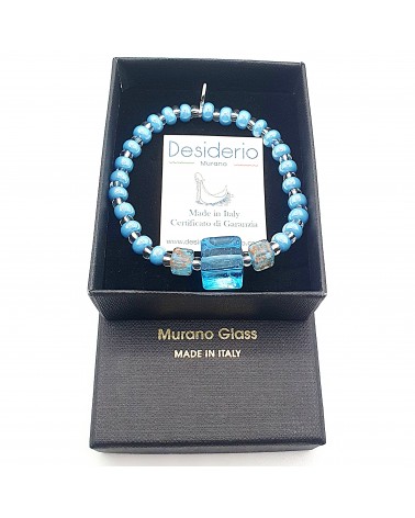 Bracelet young en verre de Murano made in Italie