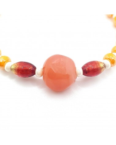 Bracelet young en verre de Murano made in Italie