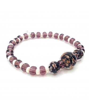 Bracelet young en verre de Murano made in Italie