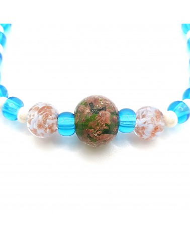 Bracelet young en verre de Murano made in Italie