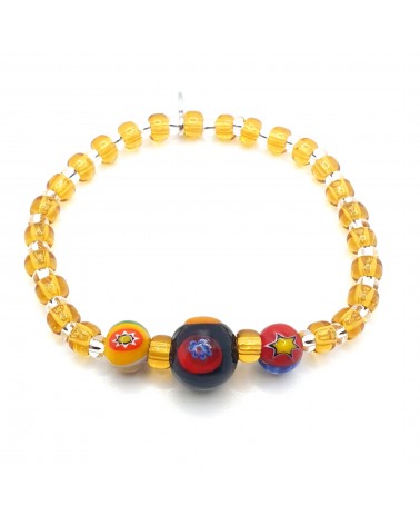 Bracelet young en verre de Murano made in Italie