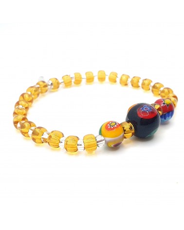 Bracelet young en verre de Murano made in Italie