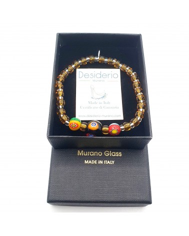 Bracelet young en verre de Murano made in Italie
