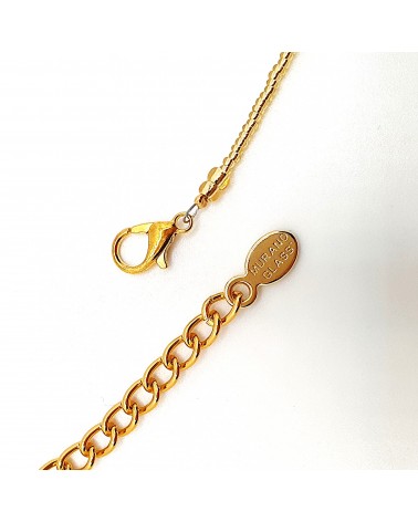 Collier Silvy perle en verre de Murano made in Italy