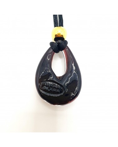 Petit pendentif goutte verre Murano bijoux made in Italie