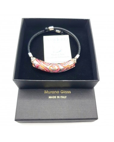 Bracelet Medusa en verre de Murano made in Italie