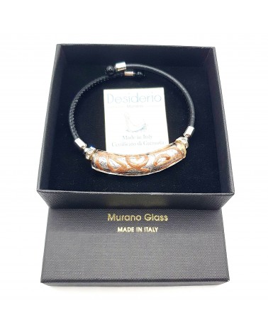 Bracelet Medusa en verre de Murano made in Italie