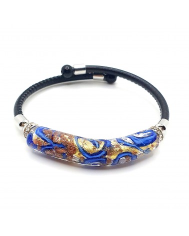 Bracelet Medusa en verre de Murano made in Italie